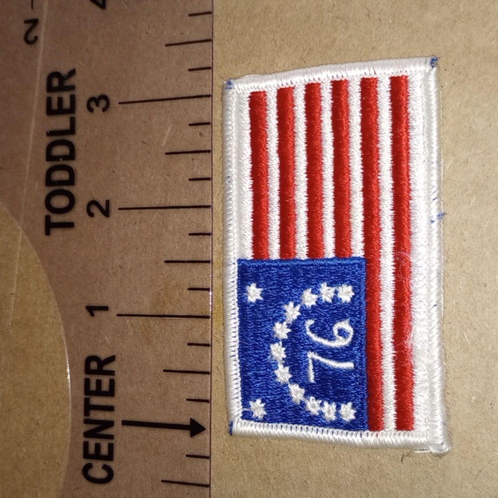 Vintage 76" USA patch not iron on